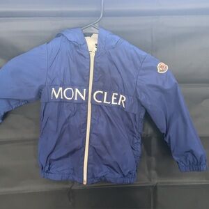 Moncler Royal Blue Logo Jacket